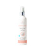 Olio per smagliature Body Bio Oil di Rituali Bio by Farmazan. Vista frontale del flacone bianco con scritte rosa chiaro e ghiera argentata intorno al tappo.